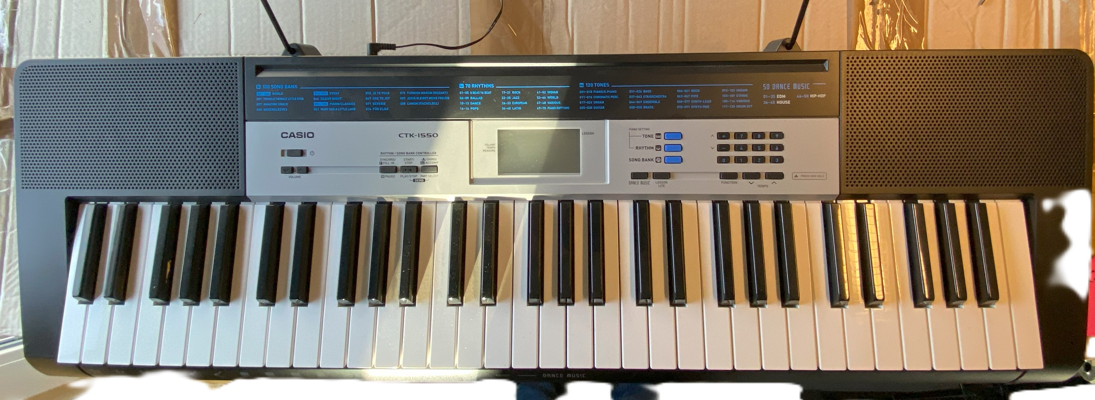 USED Casio CTK 1550 keyboard Used products Allround Musik